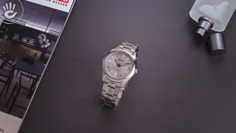 Đồng hồ Seiko Classic Titanium SUR369P1 chính hãng 100 - Ảnh 1