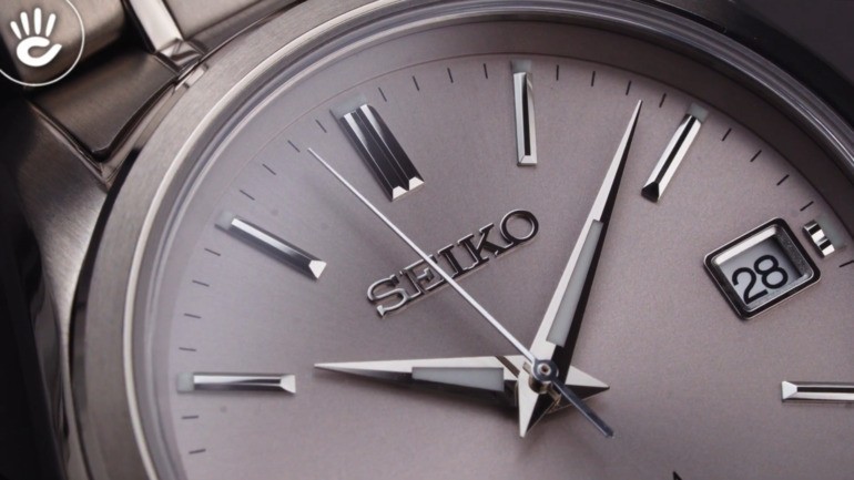 Đồng hồ Seiko Classic Titanium SUR369P1 chính hãng 100 - Ảnh 5