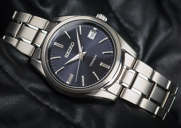 Đồng hồ Seiko Classic Titanium SUR373P1 chính hãng 100% - Ảnh 3