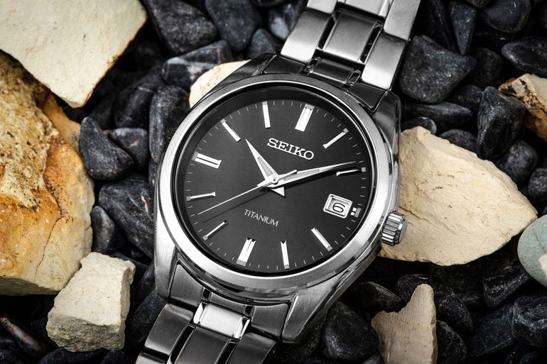 Đồng hồ Seiko Classic Titanium SUR373P1 chính hãng 100% - Ảnh 4