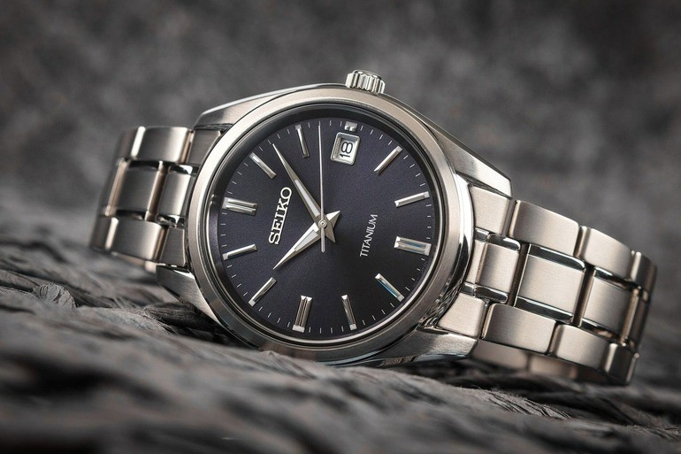Đồng hồ Seiko Classic Titanium SUR373P1 chính hãng 100% - Ảnh 5