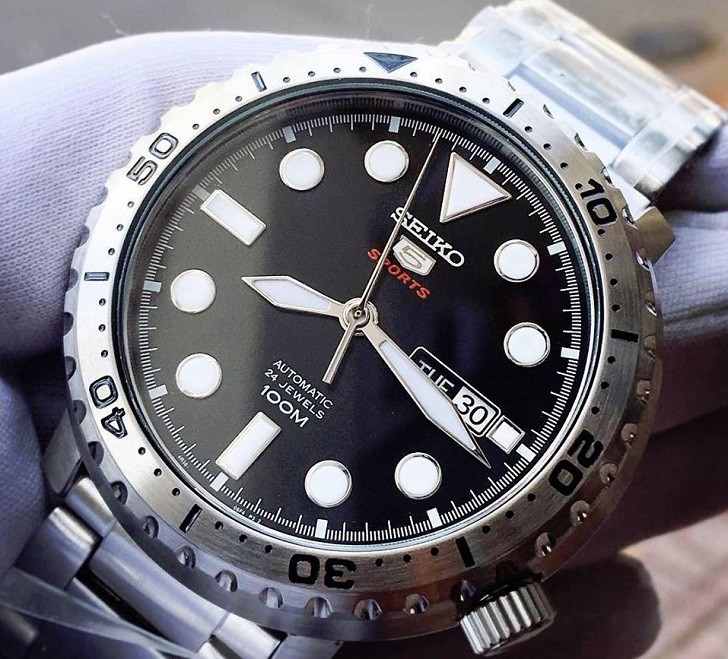 Đồng hồ Seiko SRPC61K1 Automatic, trữ cót lên đến 40 giờ - Ảnh 2