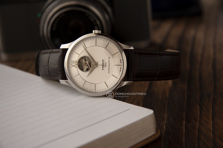 Đồng hồ Tissot T063.907.16.038.00 Powermatic 80, trữ cót gấp 2 - Ảnh: 3