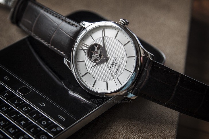 Đồng hồ Tissot T063.907.16.038.00 Powermatic 80, trữ cót gấp 2 - Ảnh: 6