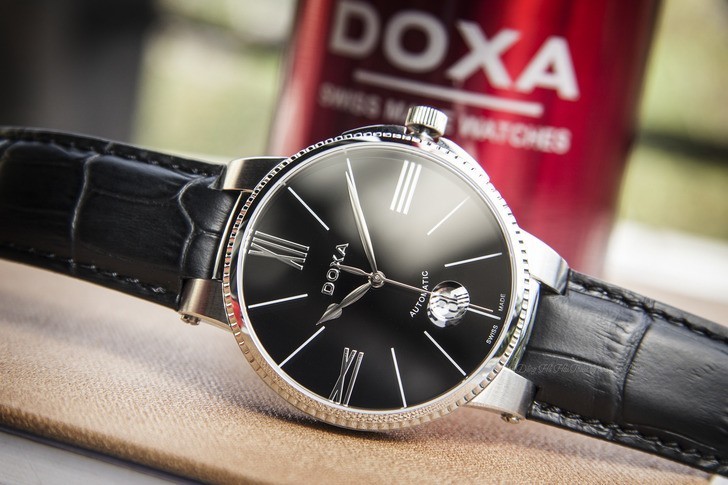 Đồng hồ nam Doxa 130.10.102.01 máy cơ hoạt động mượt mà - Ảnh 1
