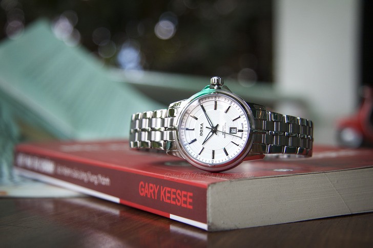 Đồng hồ Doxa D153SSV máy cơ Thuỵ Sỹ, chuẩn Swiss Made - Ảnh 1