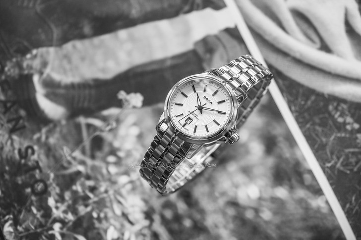Đồng hồ Doxa D153SSV máy cơ Thuỵ Sỹ, chuẩn Swiss Made - Ảnh 8