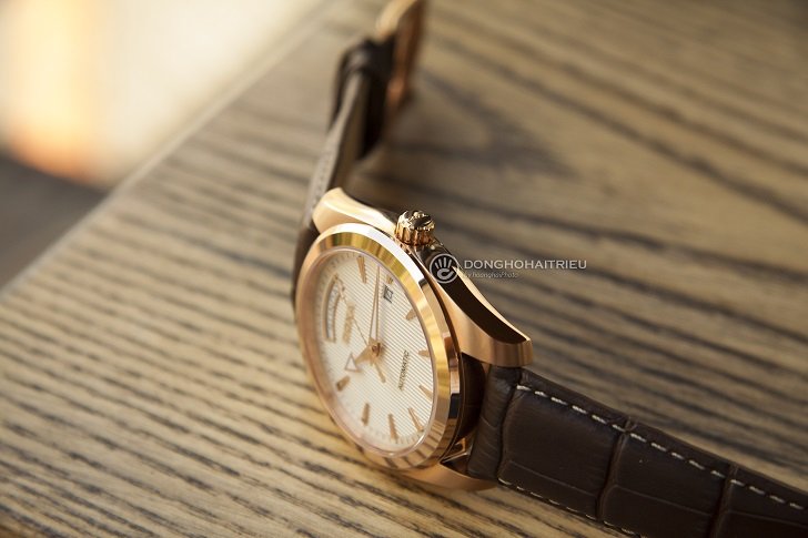 Đồng hồ Doxa D205RWL máy cơ Thụy Sỹ, có lên cót thủ công - Ảnh: 12