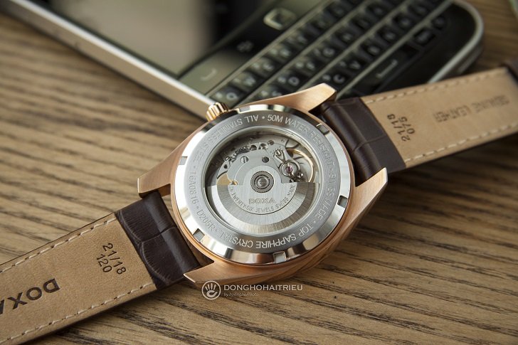 Đồng hồ Doxa D205RWL máy cơ Thụy Sỹ, có lên cót thủ công - Ảnh: 3