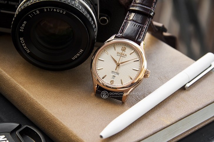 Đồng hồ Doxa D216RIY Thụy Sỹ máy cơ sang trọng, đẳng cấp - Ảnh: 3