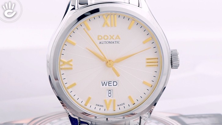 Đồng hồ Doxa D218SCM máy cơ Thuỵ Sỹ, theo chuẩn Swiss Made - Ảnh 3