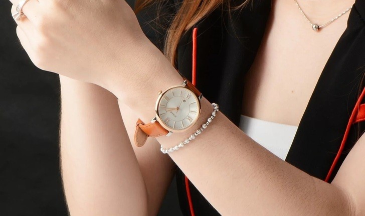 Đồng hồ Fossil ES3842: Thiết kế sang trọng, dây da chính hãng - Ảnh: 1
