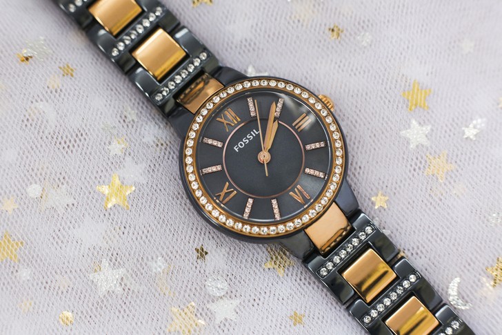 Đồng hồ Fossil ES4298: Vẻ đẹp sang trọng từ viên đá pha lê - Ảnh 3