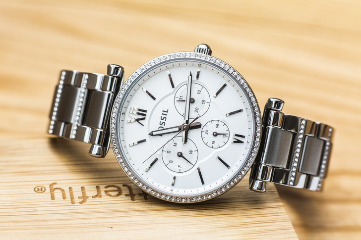 Đồng hồ nữ Fossil ES4541 đính pha lê tinh xảo, sang trọng - Ảnh 3
