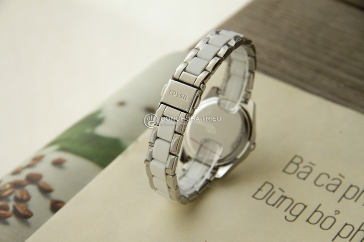 Đồng hồ Fossil ES4590: Tông trắng sang trọng, giá hấp dẫn - Ảnh 4