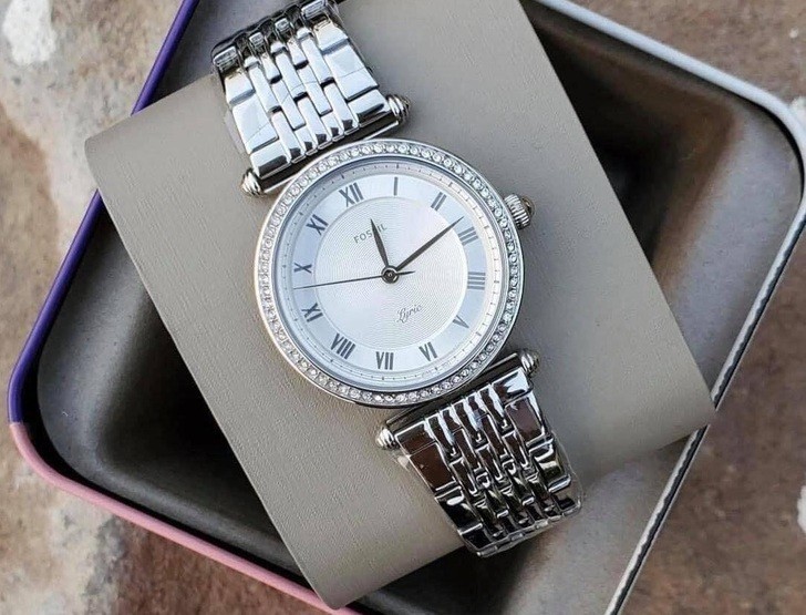 Đồng hồ Fossil ES4712 giá rẻ, thay pin miễn phí trọn đời - Ảnh 2