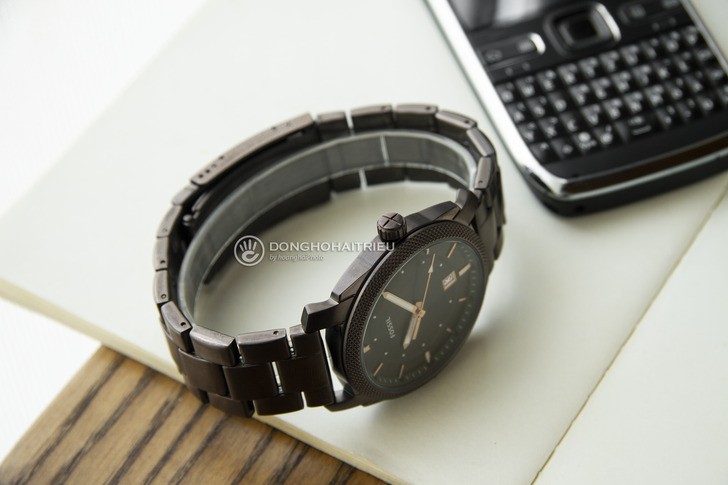 Đồng hồ Fossil FS5370 thiết kế thời trang, màu nâu ấn tượng - Ảnh 5