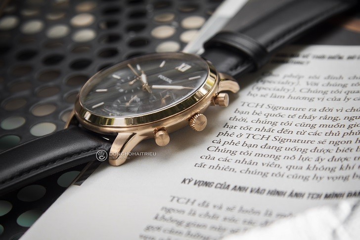 Đồng hồ Fossil FS5381 tích hợp tính năng Chronograph - Ảnh 5