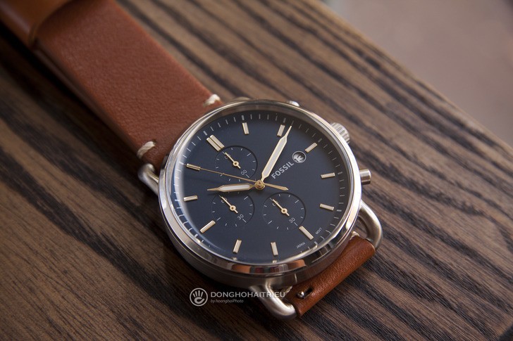 Đồng hồ Fossil FS5401: thiết kế cổ điển, lịch lãm và nam tính - Ảnh 5