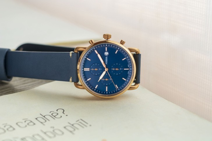 Đồng hồ Fossil FS5404 thời trang, chức năng Chronograph - Ảnh 1