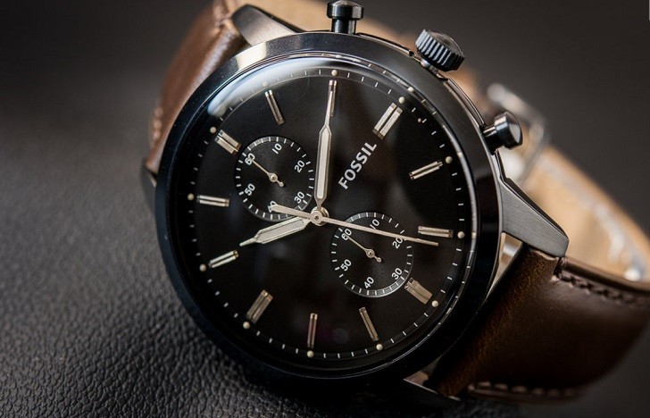 Đồng hồ thời trang Fossil FS5437 tích hợp tính năng Chronograph - Ảnh 1