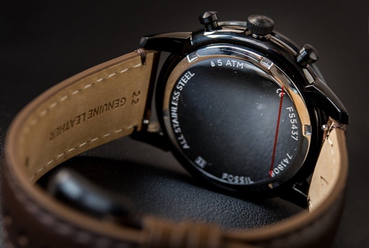 Đồng hồ thời trang Fossil FS5437 tích hợp tính năng Chronograph - Ảnh 3