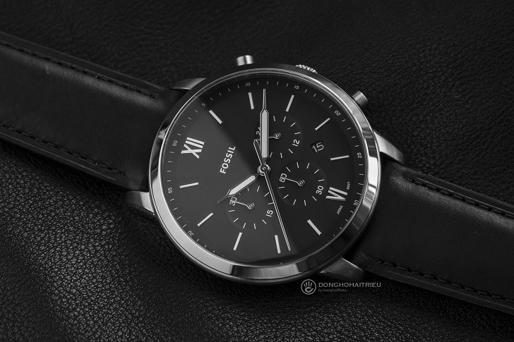 Đồng hồ nam Fossil FS5452 có thể bấm giờ thay pin miễn phí - Ảnh 1