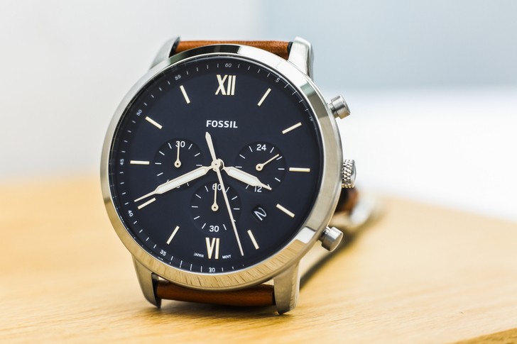 Đồng hồ Fossil FS5453 thiết kế thời trang, có Chronograph - Ảnh 2