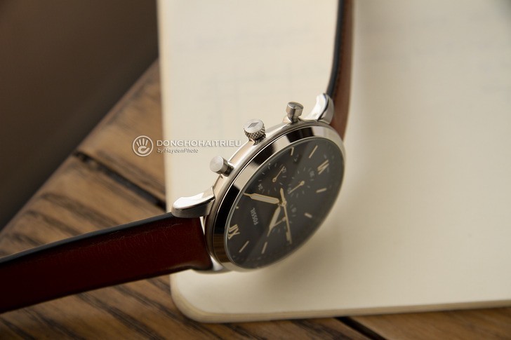 Đồng hồ Fossil FS5453 thiết kế thời trang, có Chronograph - Ảnh 5