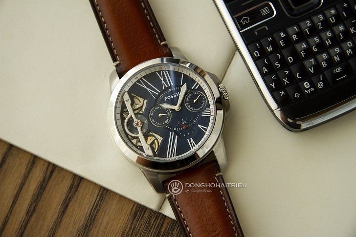 Đồng hồ Fossil ME1161 sự kết hợp giữa máy cơ và máy quartz - Ảnh 1