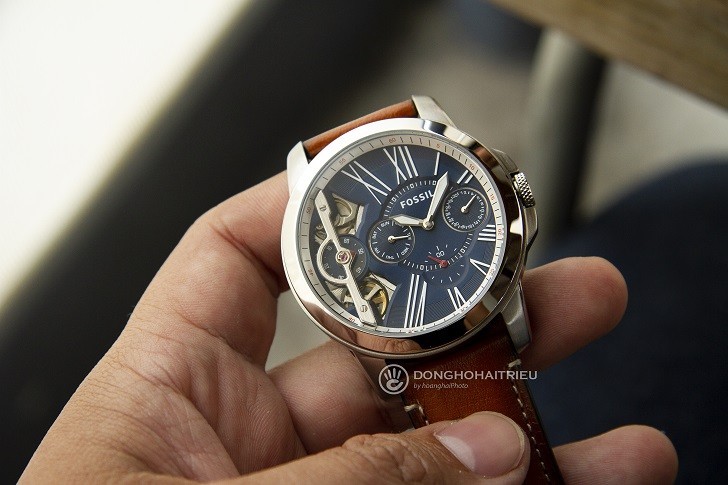 Đồng hồ Fossil ME1161 sự kết hợp giữa máy cơ và máy quartz - Ảnh 2