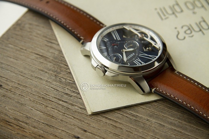 Đồng hồ Fossil ME1161 sự kết hợp giữa máy cơ và máy quartz - Ảnh 6