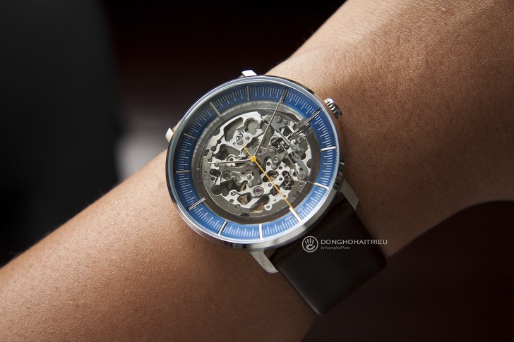 Đồng hồ Fossil ME3162 thiết kế Skeleton độc đáo từ máy cơ - Ảnh 2