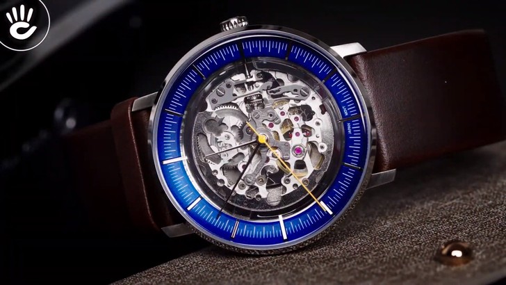 Đồng hồ Fossil ME3162 thiết kế Skeleton độc đáo từ máy cơ - Ảnh 5