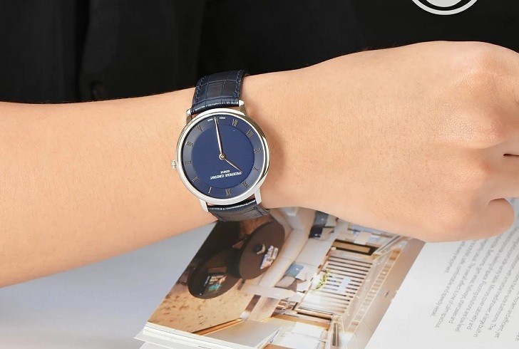 Frederique Constant FC-200RN5S36 Nền mặt số xanh bắt mắt - Ảnh 3