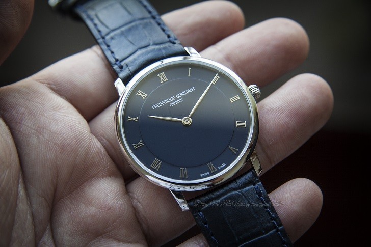 Frederique Constant FC-200RN5S36 Nền mặt số xanh bắt mắt - Ảnh 6