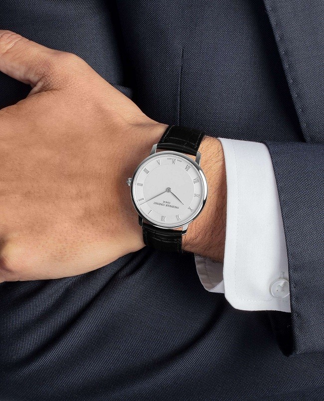 Đồng hồ Frederique Constant FC-200RS5S36 thiết kế siêu mỏng - Ảnh 6