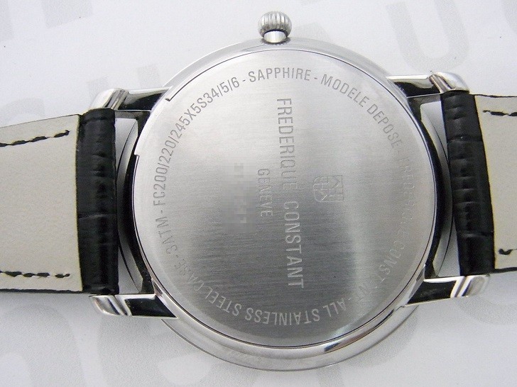 Frederique Constant FC-200S5S36 mặt kính Sapphire bền bỉ - Ảnh 7