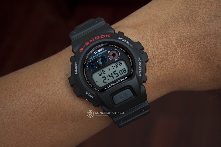 Đồng hồ G-Shock DW-6900-1VDR đơn giản, nam tính, giá rẻ - Ảnh 1