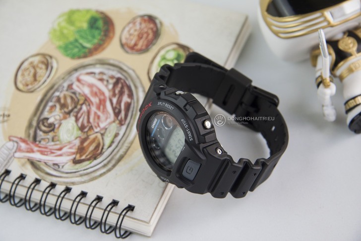 Đồng hồ G-Shock DW-6900-1VDR đơn giản, nam tính, giá rẻ - Ảnh 3