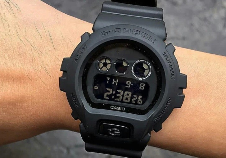 Đồng hồ G-Shock DW-6900BB-1DR thiết kế nam tính, mạnh mẽ - Ảnh 3