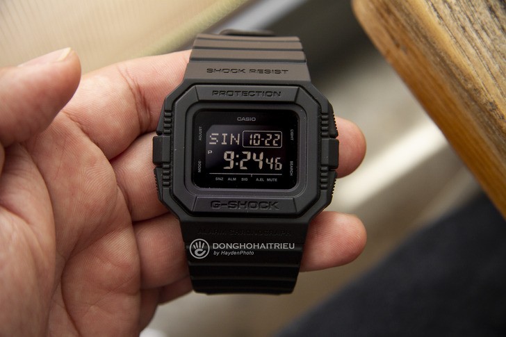 Đồng hồ G-Shock DW-D5500BB-1DR: Hướng về cổ điển quen thuộc - Ảnh 3