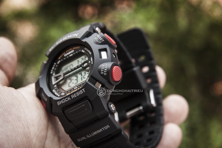 Phiên bản G-Shock G-9000-1VDR thể thao, tông đen mạnh mẽ - Ảnh 3