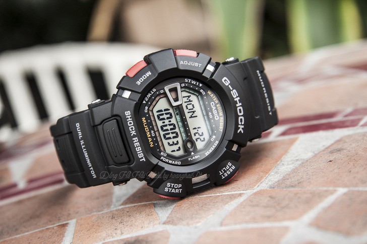 Phiên bản G-Shock G-9000-1VDR thể thao, tông đen mạnh mẽ - Ảnh 6
