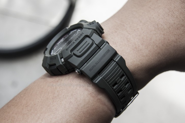Đồng hồ G-Shock G-9000-3VDR màu đen mạnh mẽ, chống bùn đất - Ảnh 3