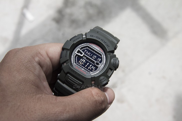 Đồng hồ G-Shock G-9000-3VDR màu đen mạnh mẽ, chống bùn đất - Ảnh 2