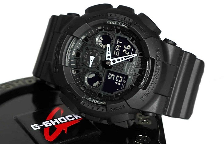 Đồng hồ G-Shock GA-100-1A1DR tích hợp hàng loạt tính năng thể thao - Ảnh 1
