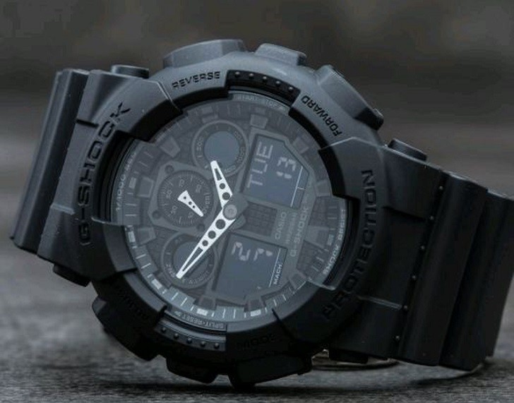 Đồng hồ G-Shock GA-100-1A1DR tích hợp hàng loạt tính năng thể thao - Ảnh 3