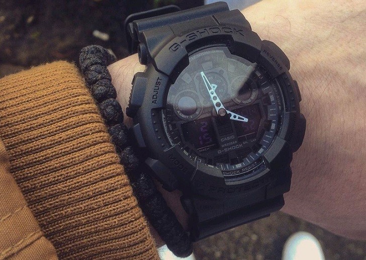 Đồng hồ G-Shock GA-100-1A1DR tích hợp hàng loạt tính năng thể thao - Ảnh 4