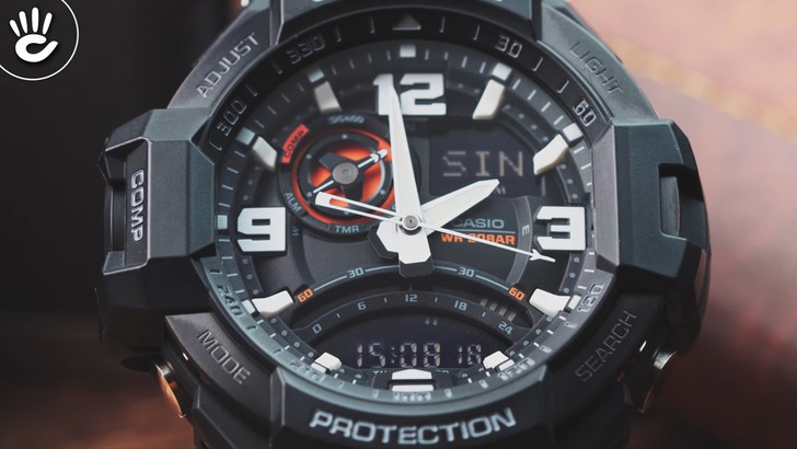 Đồng hồ G-Shock GA-1000-1ADR giá rẻ, thay pin miễn phí - Ảnh 4